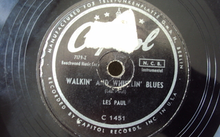 78/7 Walkin' and whistlin' blues/How high the moon