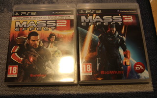 PS3 : Mass Effect 2 ja 3 - suomi