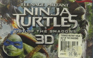 TEENAGE MUTANT NINJA TURTLES 3D BLU-RAY / BLU-RAY
