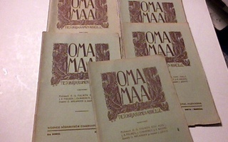 Oma Maa, vihkot, 5 kpl. , 1907, numerot : 7-11.