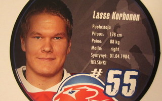 Lasse Korhonen HIFK pyöreä kiekkojuustokortti