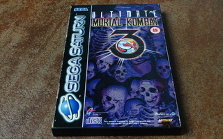 Ultimate Mortal Kombat 3 PAL Sega Saturn