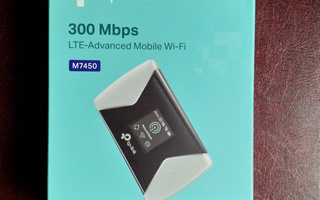 TP-LINK M7450 -LTE-modeemi ja WiFi-tukiasema