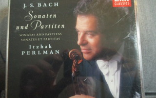 Bach: Sooloviulusonaatit ja -partitat Itzhak Perlman EMI 2CD