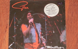 7" IAN GILLAN - Trouble - 2x single 1980 hard rock EX