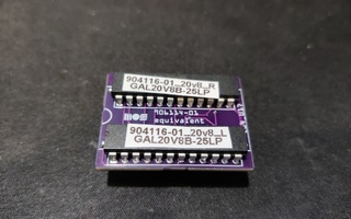 GAL20V8 Commodore 64 PLA replacement, uusiotuotanto C64 PLA