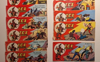 TEX 1959 Liuska. Tex Willer 11 kpl