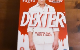 Dexter kaudet 1-3 boksi