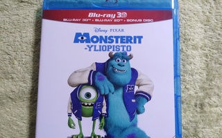 Monsterit - Yliopisto (Blu-ray 3D + Blu-ray + Bonus Disc)