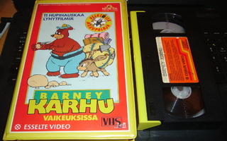 VHS : Barney Karhu vaikeuksissa ( sis. postikulut )