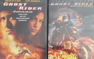 Ghost Rider 1 & 2 Aaveajaja & Koston Henki 3DVD