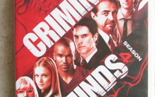 Criminal minds, kausi 4, 7 x DVD.