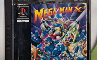 Mega Man X3 (etukansipaperi puuttuu) PS (Käytett