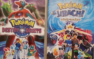 Pokemon 2 kpl -DVD