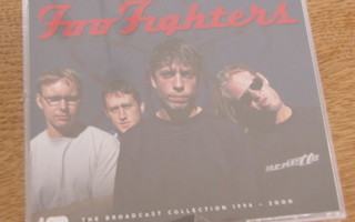 Foo fighters Broadcast Collection 1996 – 2000 4x cd boxi muo