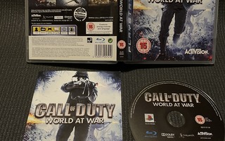 Call of Duty World at War PS3 - CiB