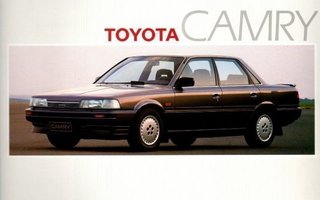 Toyota Camry -esite, 1987