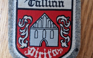 Tallinn/Tallinna vintage kangasmerkki