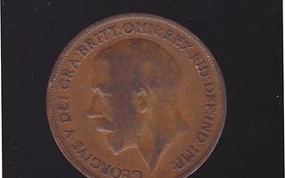 Iso-Britania 1 Penny v.1919 KM#810 (George V)