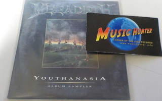 MEGADETH - YOUTHANASIA HOLLAND 1994 PROMO CDS