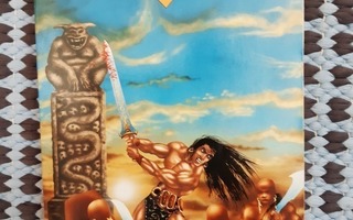 Robert E. Howard Kadotuksen kuilu 1.p 1993 mm Conan!!