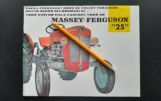 Massey-Ferguson 25 traktorin esite 60-luku