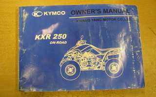 käyttöohjekirja Kymco KXR250