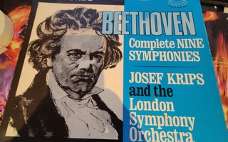 Beethoven complete nine symphonies LP käytetty