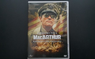 DVD: MacArthur - Kapinallinen Kenraali (Gregory Peck 1977)