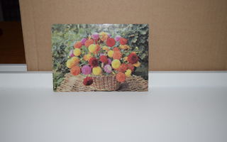 postikortti kukkakori