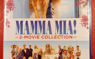 (SL) UUSI! BLU-RAY) Mamma Mia! (2008) 1+2 (2018)