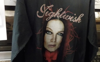 NIGHTWISH RARE PITKÄHIHAINEN PAITA VUODELTA 2005 KOKO XL (W)