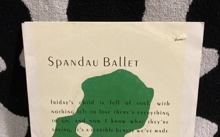 Spandau Ballet – Through The Barricades 7"