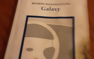 FORD Galaxy käyttöohje kirja ei suomen kielinen