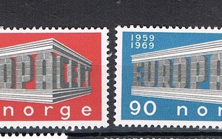Norja 1969 - Europa CEPT  ++