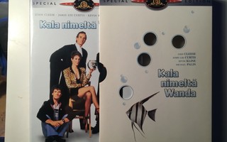 KALA NIMELTÄ WANDA, DVD x 2, Chricton, Cleese, Curtis