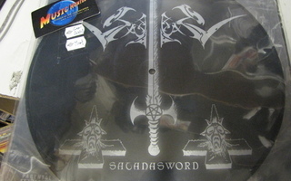 SABBAT-SATANASWORD LP KUVALEVY SAKSA '01 MINT KUNTO