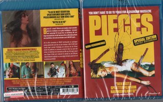 Pieces	(25 261)	UUSI	-SV-	BLU-RAY				1982	splatter,