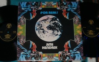 JIMI HENDRIX ~ For Real! ~ 2 LP Johnny Winter - Jim Morrison