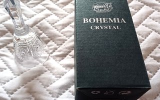 Bohemia Crystal kaunisääninen soittokello korkeus 8 cm