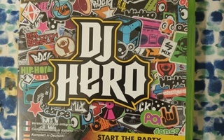 Xbox 360 DJ Hero peli cib