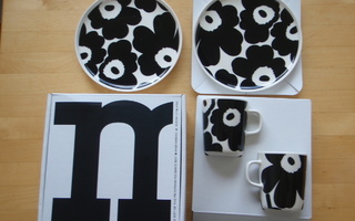 Marimekko Unikko aamiassetti 2:lle