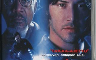KETJUREAKTIO Suomi-DVD 1996/2001 Keanu Reeves Chain Reaction