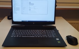 HP 17,3" pelikannettava (1660 TI & Core i5-9300H)