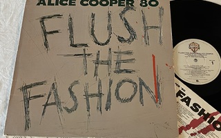 Alice Cooper – Flush The Fashion (Orig. 1980 USA LP + kuvap)