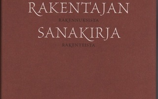 Helamaa, Erkki: Vanhan rakentajan sanakirja, SKS 2004,skp,K4