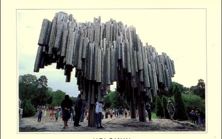 HELSINKI, Sibelius Monumentti, käyttämätön