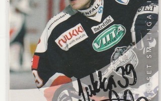 2004/05 Cardset Signature Jukka Voutilainen , HPK