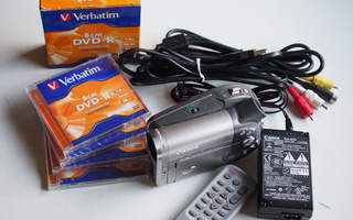 Canon DC-10 mini DVD Camcorder videokamera.