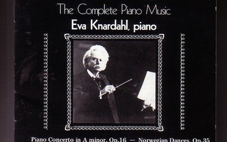 cd, Grieg - Piano Concerto, etc. - Eva Knardahl (piano) [kla